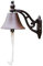 Household lamps Vintage Door Bell Old Fashioned Rustic Pull Cord Door Bells Outdoor Cast Iron Decorative Traditional Feature Door Chimes for Patio Conservatory Wall Home Bedroom Office Apartment