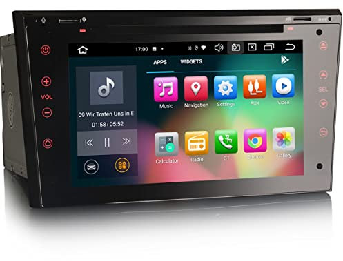 Erisin 7 Car Stereo GPS DVD DAB+ Radio 8-Core Android 10.0 Head Unit for Opel Vauxhall Corsa Astra Zafira Vivaro Vectra Signum Built-in DSP CarPlay Android Auto WiFi BT A2DP RDS 4GB RAM + 64GB ROM