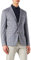 SELECTED HOMME Slhslim-timelogan Blu SND Chk BLZ B Noos Blazer, Bleu Clair/Carreaux : Sable, 50
