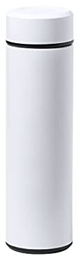 Termo doble pared para café, té y bebidas con infusor. Botella térmica para mayor y mejor conservación del frio y la calor, 500 ml, medio litro de capacidad en acero inoxidable. Sin BPA