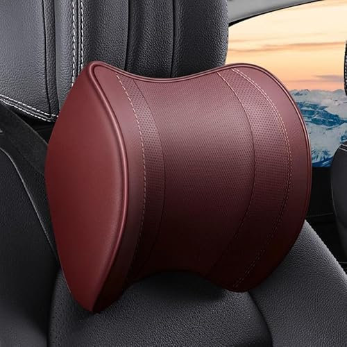 Auto Nackenkissen Kopfstütze, Für BMW iX1 iX3 iX5 M2 M3 M4 M5 M6 M8 X1 X2 X3 X4 X5 X6 X7 XM Z4 Z8 i8 iX Nackenstütze Kopfkissen Autositz Reise-Schlafkissen Kopfstütze,D