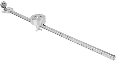 Weldg Oxy-Acetylen-Brenner-Kreisschneider, 57 X 10 X 10 Brennerrolle, Edelstahl-Sauerstoff-Schweißschneidewerkzeug-Zubehör mit Maßstabslineal, Passend G01-100