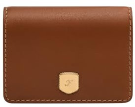 Fossil Lennox, Portefeuille bi-Pliable pour Femme, Marron, s