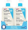 CeraVe, SA Reinigungsgel gegen Rauheit, 2 x 236 ml, für trockene, raue und unregelmäßige Haut, reinigt sanft und Peeling, angereichert mit essentiellen Ceramiden, Salicylsäure und Hyaluronsäure
