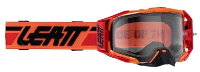 Leatt Unisex-Adult Velocity 6.5 SCHUTZBRILLE 83 VLT Flame Clear X, ONE Size