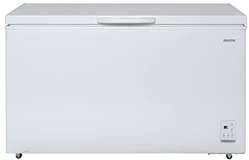 electriQ 400 Litre Chest Freezer - White