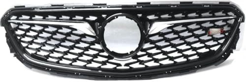 LVTFCO Auto Front Kühlergrill für Opel Insignia 2017 2018 2019 2020, Vorderer Stoßstangen Oberer Zentraler Kühlergrill Kühlergrill Stoßstange von Autos Zubehör