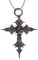 Yamobi Vintage Gothic Kette mit Kreuz Schädel Anhänger Halskette für Frauen Punk Halloween Goth Schmuck Geschenk für Frauen