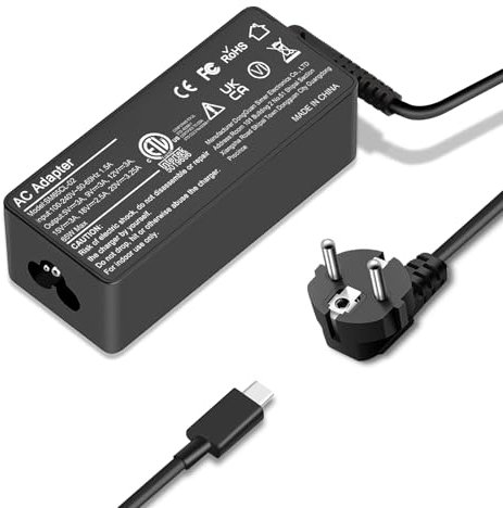 Chargeur USB C 100W Ordinateur Portable Adaptateur Compatible avec Mac Book Pro,Lenovo ThinkPad,Dell XPS,HP Chromebook X360,ASUS Chromebook et Tous Les appareils équipés d'un Port Type C