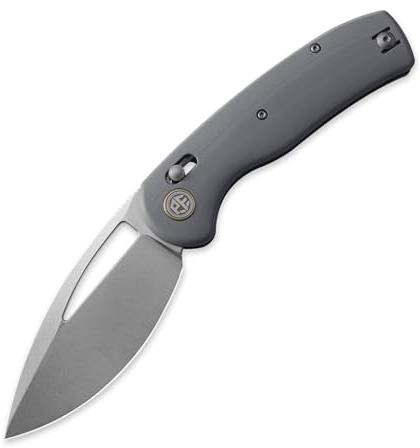 Petrified fish PFP13 Viper Klappmesser, 3.5 K110 Stahl Klinge G10 Griff, Mit Kugellager EDC Taschenmesser (Gray Stonewashed)