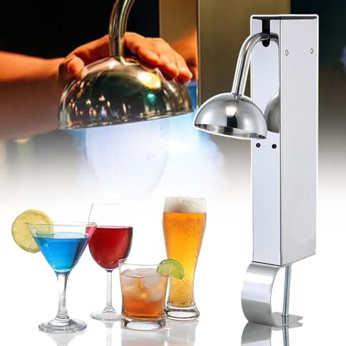 HCAUYNN Table Mounted Chill Beer Cup Machine, Instant Glass Froster, Co2 Rapid Chill Glass Freezer