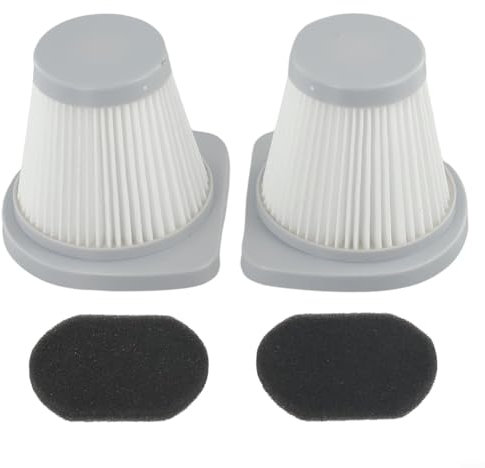 Doppelpack Filter für Merlin Staubsauger, effektives Staubmanagement
