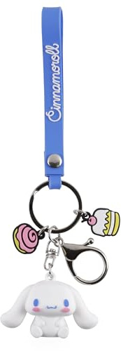 KIDS EUROSWAN Porte-clés Cinamoroll en caoutchouc 3D pour filles