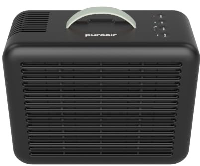 PuroAir Air Purifier 100i Smart HEPA Air Purifiers for Home Pets - Portable Small Air Purifier Filters up to 550 Ft² of Pollutants, Smoke, Pollen, Dust - Room Air Purifiers for Bedroom, Baby, Office