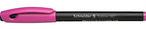 Schneider Set 3 Filzstifte Fineliner Topliner 967 04 Rosa