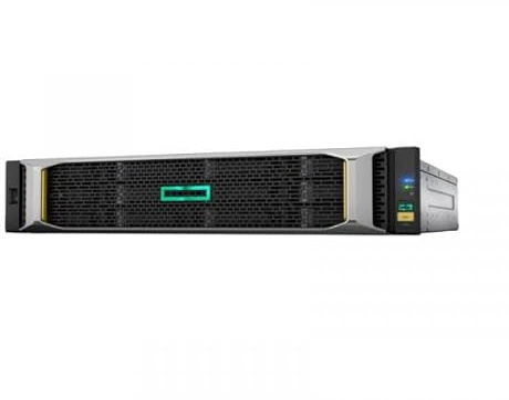 HP E Modular Smart Array 1050 Dual Controller LFF Storage - Alloggiamento per dischi - 0 TB - 12 unità (SAS-2) - iSCSI (1 GbE) (Esterno) - Montierbares Rack - 2U