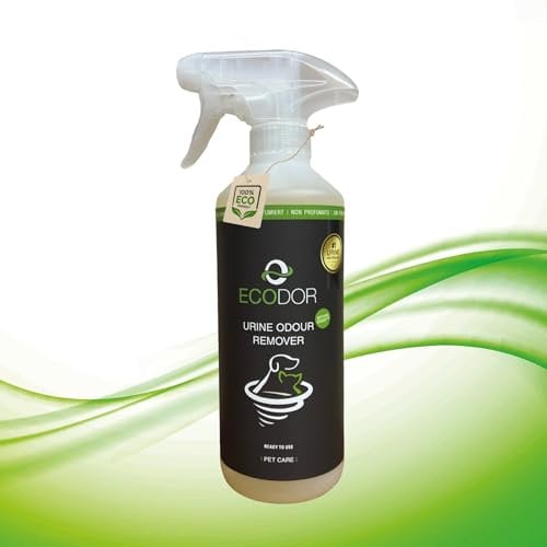 Ecodor UF2000 4Pets Uringeruch Entferner 500ml | 100% Biologischer Urin-Geruchsentferner für Katzen und Hunde Uringeruch | Parfümfrei, Effektiv für Haustiere | Anwendbar auf Holz, Beton, Textilien