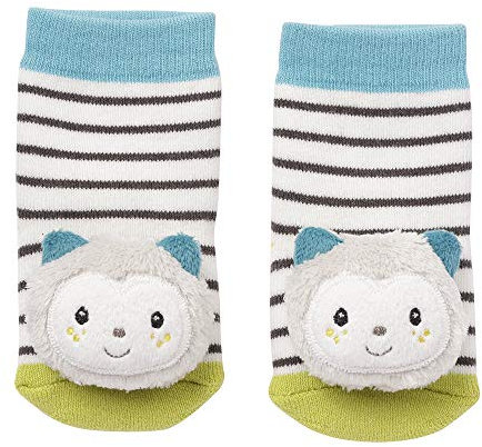 Fehn 057249 Chaussettes à Hochet Chat