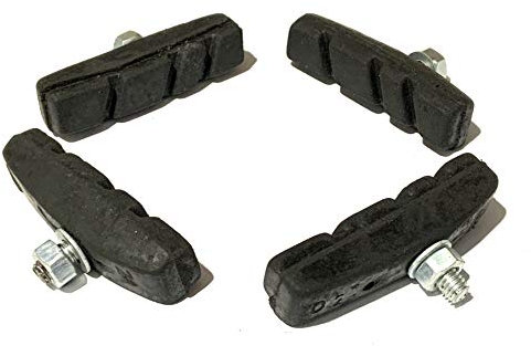 AASh 2 Pairs Road Brake Pads Caliper Brake Blocks 60 mm