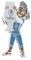 UEFA EURO 2020™ - Ansteckpin Skillzy offizielles Maskottchen - mit Trophy - 4 cm