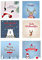 6 Premium Weihnachtskarten Klappkarten mit 6 weißen Umschläge Grußkarten für Weihnachten quadratisch 14,8x14,8cm Karten Postkarten Weihnachtskarten für Weihnachtsgrüsse