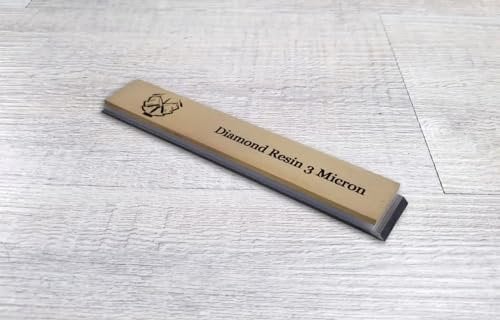 Jende 1x6 Resin Diamond Sharpening Stone for Edge Pro, Hapstone, TSProf, Jende JIGS for Knives (3 Micron (6,000 Grit))