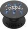 Disney Lilo & Stitch Stitch Poses PopSockets mit austauschbarem PopGrip