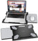 Laptop Lap Desk for Bed, DeskLogics 17 Inches Portable Bed Laptop Desk Stand for Couch, Sofa, Home, Office, Travel, Writing - Anti-Slip Heat Shield - Retractable Left/Right Mouse Pad, Gift Ideas