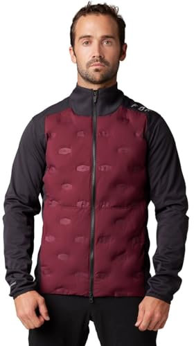 Fox Racing Herren Ranger Windblock Fire Jacke, Dark Maroon, Small