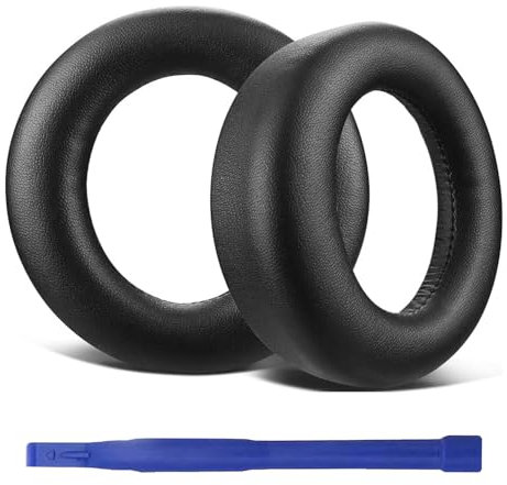 Aiivioll - Cuscinetti di ricambio per auricolari, cuscinetti di ricambio, compatibili con cuffie wireless Sony PlayStation 5 PULSE 3D PS5 (nero)
