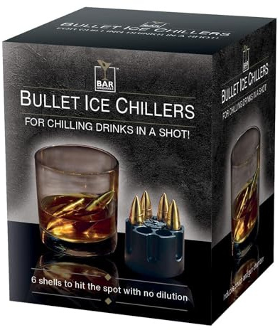Bar Originale Bullet Ice Cubes Gold 6 Pack