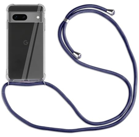 betterfon Hülle Kompatibel mit Google Pixel 7 Pro | Handykette Smartphone Halskette Hülle mit Band | Handyhülle mit Kordel zum Umhängen Kompatibel für Pixel 7 Pro | Blau