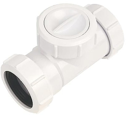 T28M-NRV Non-Return Valve White 40MM, Pack of 1