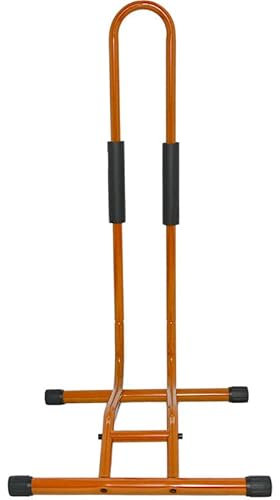 RASENFREUND Fahrradständer Easy Ausstellungsständer Orange bis 6cm Abstellständer bis 29 Fahrradgröße - Anti Slip Füße - Ständer für Fahrräder/E-Bike/Wartungsständer