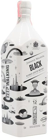 Scotch Whisky Johnnie Walker - Black Label - Air-Ink Bankok Edition - 12 year old Whisky