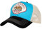 King Kerosin Herren Cap Trucker Cap Mesh Cap Biker California Blockfarben Stickerei Retro Vintage Motor State Snapback Los Angeles Kappe Kalifor California