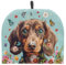TOADDMOS Beagle Dog Butterfly Teapot Cosy for Home Kitchen Decoration Polyester Fabric Lightweight Tea Pot Dust Cover Kettle Coffee Pot Cover Protector