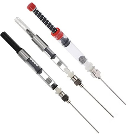 BCOATH 2sets Lightweight Compact Ink Absorber Ink Device Pen Refills Cross Fountain Pen Converter Fountain Accessories 3pcs*2