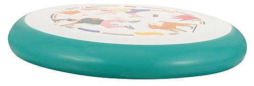 Kisangel Fliegende Untertasse Spielzeug Interaktive Flugspielzeuge Für Junge Mädchen Cartoon Druck Hand-Spielzeug Outdoor Für Garten Kinderpartys