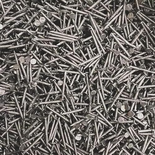 1.5kg of 25mm Bright Annular Ring Shank Nails - Approx. 1800 Pieces