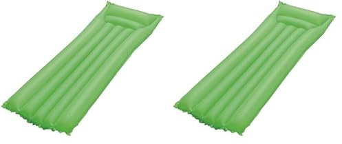 Bestway 44007 Matelas pneumatique Matte Finish 183 X 69 3 Couleurs Assorties (Lot de 2)