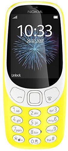 Nokia 3310 Single Sim jaune débloqué logiciel original
