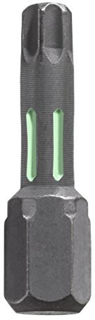 kwb 2 x Bits 25 mm TORX 20 Torsion (TQ 60 Stahl, Torsionszone, ISO 1173 Antrieb C6.3)