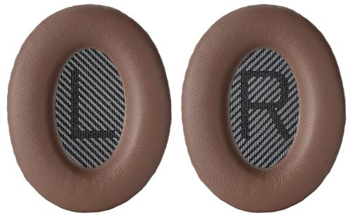 Aurivor Bose Replacement Ear-Pads for Quiet-Comfort 35 QC-35 ii 25 2 15 Headphones, Cushion Kit for Bose SoundLink Around-Ear II Wireless, QC-25/ QC-15/ QC-2 AE2 BA2 Headphones and More