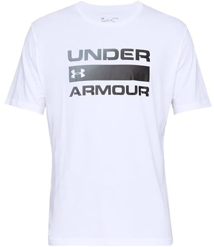 Under Armour Mens UA Team Issue Wordmark SS T-Shirt - White - 3XL