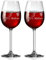polar-effekt 2 Leonardo Weißweingläser Personalisiert mit Gravur Wunschnamen und Datum - Rotwein-Glas Geschenkidee für Paare, Verlobung, Jahrestag Valentinstag - Hochzeitsornament