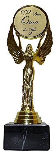RaRu Geschenk-Pokal für viele Verschiedene Anlässe (Beste Oma der Welt !)