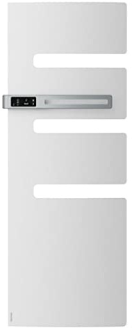 Radiateur sèche serviette électrique digital SERENIS MAT gauche 1750W Blanc CARAT