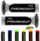 Progrip 732 Motorrad Motorroller Lenkergriffe Griffe Griffgummi 2Stück 1x22mm + 1x24-25mm 7/8 1Zoll, inkl. Area1 Sticker, Grau, Kompatibel mit KSR