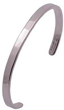 Arfasatti Herren-Armband aus 925er-Silber, gehämmert, handgefertigt